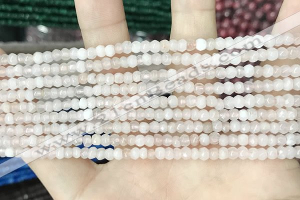 CCN5101 15 inches 3*4mm faceted rondelle candy jade beads