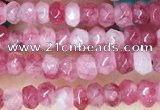 CCN5105 15 inches 3*4mm faceted rondelle candy jade beads