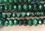 CCN5123 15 inches 3*4mm faceted rondelle candy jade beads