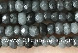 CCN5124 15 inches 3*4mm faceted rondelle candy jade beads