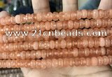 CCN5138 15 inches 5*8mm faceted rondelle candy jade beads