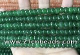 CCN5159 15 inches 5*8mm faceted rondelle candy jade beads