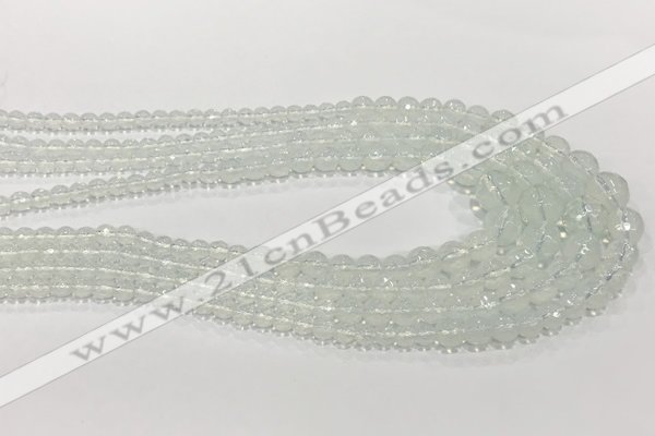 CCN5210 6mm - 14mm faceted round opal graduated beads