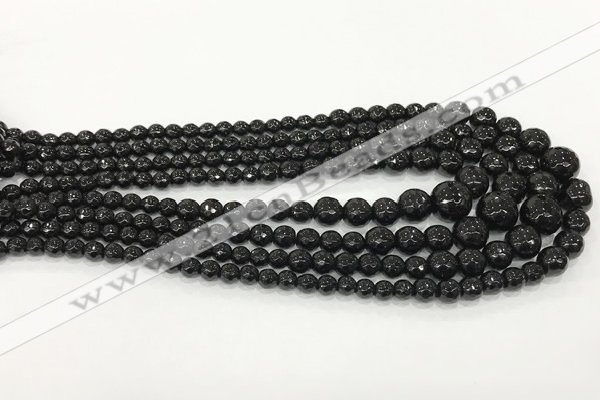 CCN5214 6mm - 14mm faceted round candy jade graduated beads