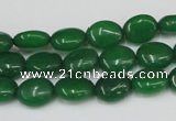 CCN522 15.5 inches 8*10mm oval candy jade beads wholesale