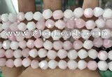 CCN5232 15 inches 8mm faceted nuggets candy jade beads