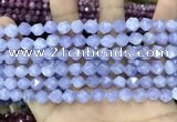 CCN5243 15 inches 8mm faceted nuggets candy jade beads