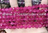 CCN5256 15 inches 8mm faceted nuggets candy jade beads