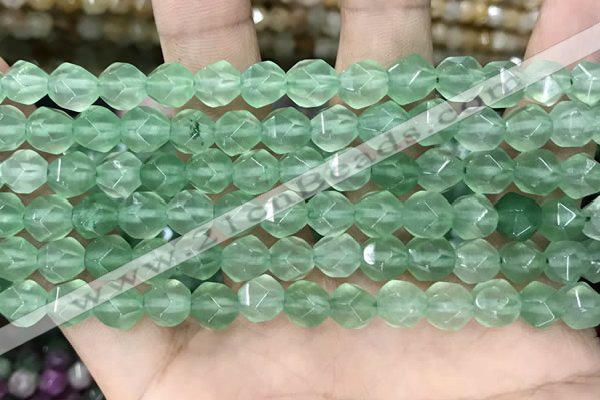 CCN5259 15 inches 8mm faceted nuggets candy jade beads