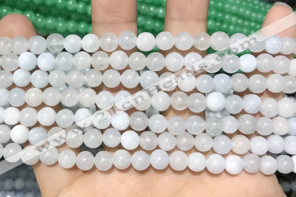 CCN5271 15 inches 6mm round candy jade beads Wholesale