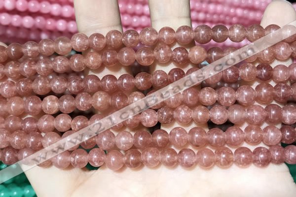 CCN5278 15 inches 6mm round candy jade beads Wholesale