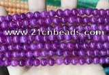 CCN5281 15 inches 6mm round candy jade beads Wholesale