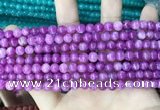 CCN5295 15 inches 6mm round candy jade beads Wholesale
