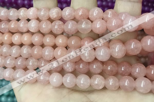 CCN5318 15 inches 8mm round candy jade beads Wholesale