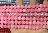 CCN5326 15 inches 8mm round candy jade beads Wholesale