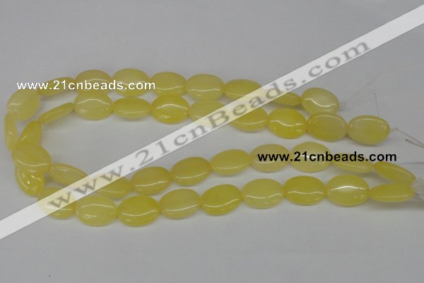 CCN535 15.5 inches 15*20mm oval candy jade beads wholesale