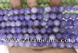 CCN5355 15 inches 8mm round candy jade beads Wholesale