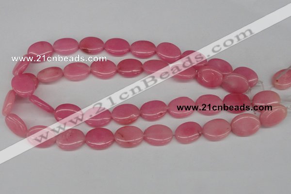 CCN536 15.5 inches 15*20mm oval candy jade beads wholesale