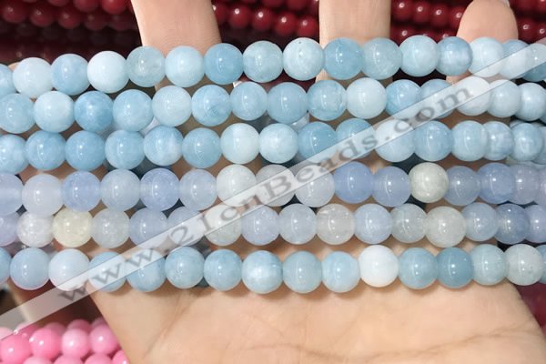 CCN5386 15 inches 8mm round candy jade beads Wholesale