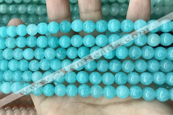 CCN5403 15 inches 8mm round candy jade beads Wholesale