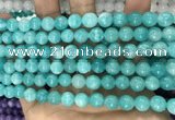 CCN5409 15 inches 8mm round candy jade beads Wholesale