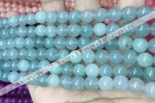 CCN5430 15 inches 8mm round candy jade beads Wholesale