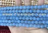 CCN5434 15 inches 8mm round candy jade beads Wholesale