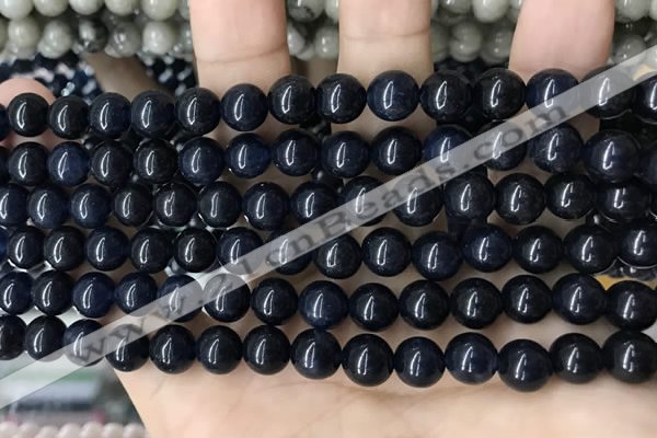 CCN5438 15 inches 8mm round candy jade beads Wholesale