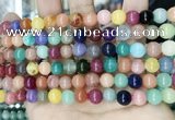 CCN5470 15 inches 8mm round candy jade beads Wholesale