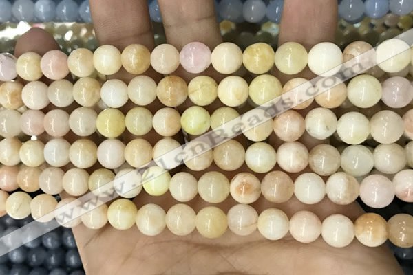 CCN5473 15 inches 8mm round candy jade beads Wholesale