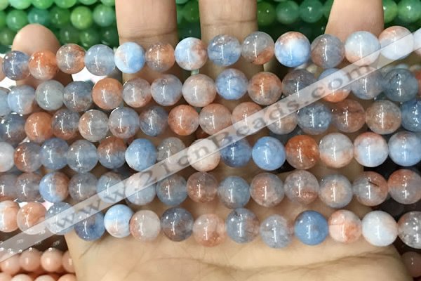 CCN5481 15 inches 8mm round candy jade beads Wholesale