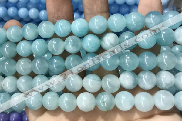 CCN5508 15 inches 8mm round candy jade beads Wholesale