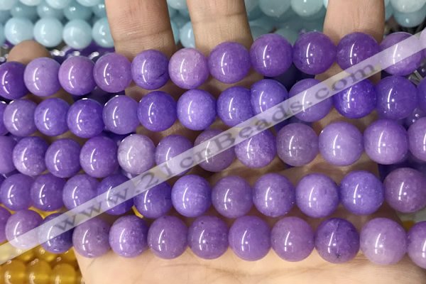 CCN5529 15 inches 8mm round candy jade beads Wholesale