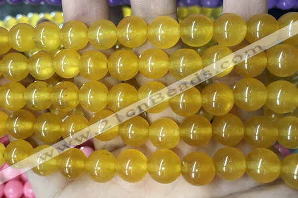 CCN5543 15 inches 8mm round candy jade beads Wholesale