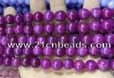 CCN5550 15 inches 8mm round candy jade beads Wholesale