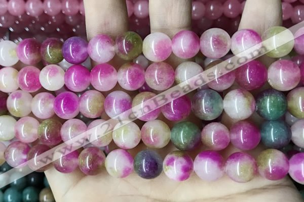 CCN5553 15 inches 8mm round candy jade beads Wholesale