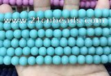 CCN5608 15 inches 8mm round matte candy jade beads Wholesale