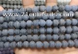 CCN5626 15 inches 8mm round matte candy jade beads Wholesale