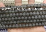 CCN5629 15 inches 8mm round matte candy jade beads Wholesale