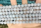 CCN5651 15 inches 8mm faceted round candy jade beads