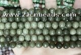 CCN5696 15 inches 8mm faceted round candy jade beads