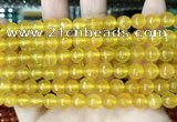 CCN5707 15 inches 8mm faceted round candy jade beads