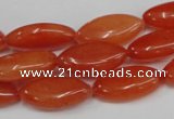 CCN573 15.5 inches 10*20mm marquise candy jade beads wholesale