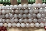 CCN5765 15 inches 10mm faceted round candy jade beads