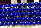 CCN5817 15 inches 10mm faceted round candy jade beads