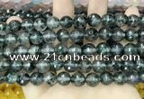 CCN5828 15 inches 10mm faceted round candy jade beads