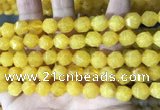 CCN5841 15 inches 8mm faceted nuggets candy jade beads Wholesale