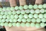 CCN5845 15 inches 8mm faceted nuggets candy jade beads Wholesale