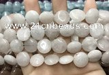 CCN5859 15 inches 15mm flat round candy jade beads Wholesale