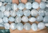 CCN5886 15 inches 15mm flat round candy jade beads Wholesale